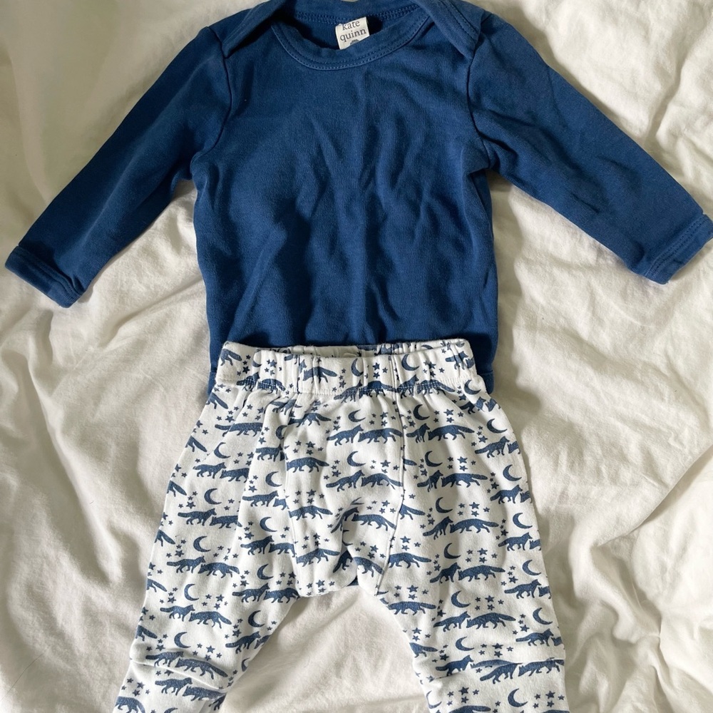 Kate Quinn Blue Outfit Set